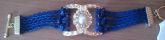Pulseira Azul c/ Strass