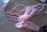 Colar c/ Perola Rosa